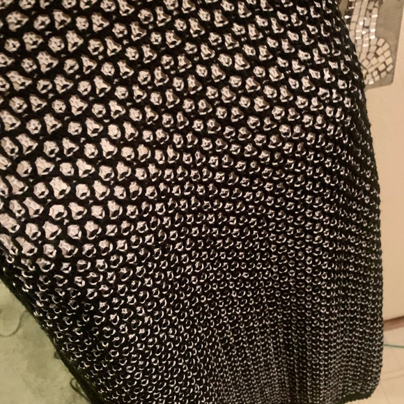 Calvin Klein black white sweater large - Picture 2 of 5